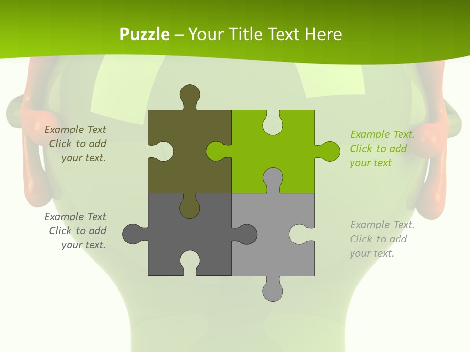 Good Amazonian Brain PowerPoint Template