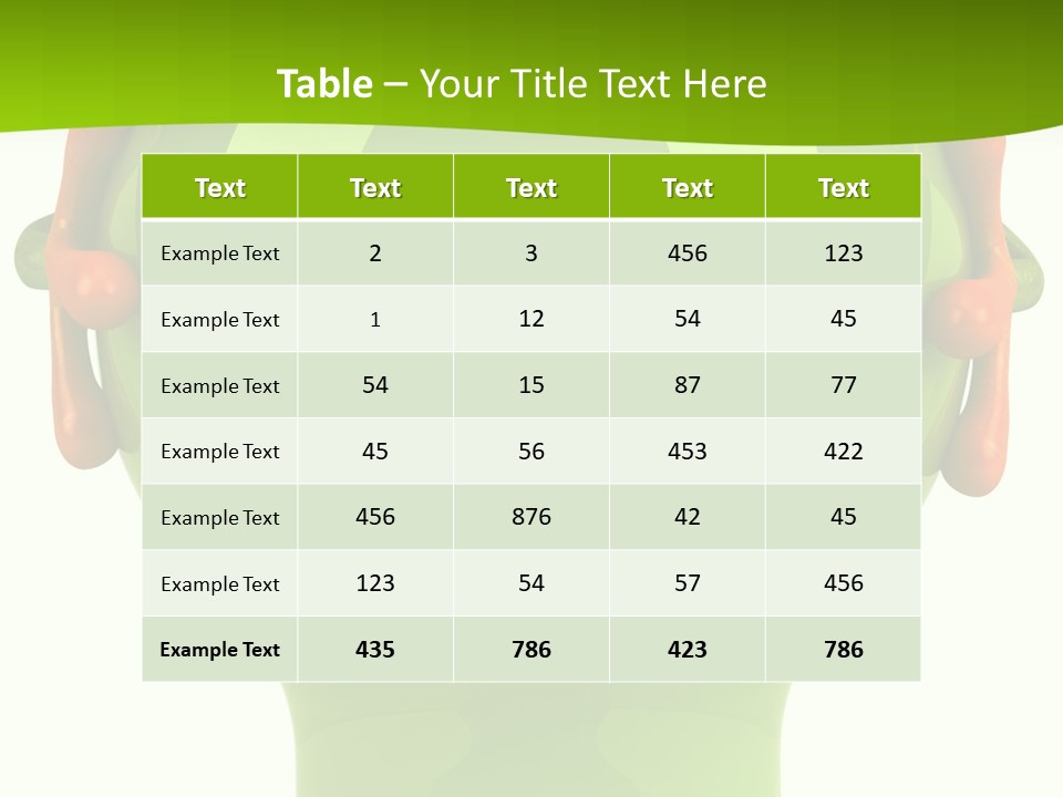 Good Amazonian Brain PowerPoint Template