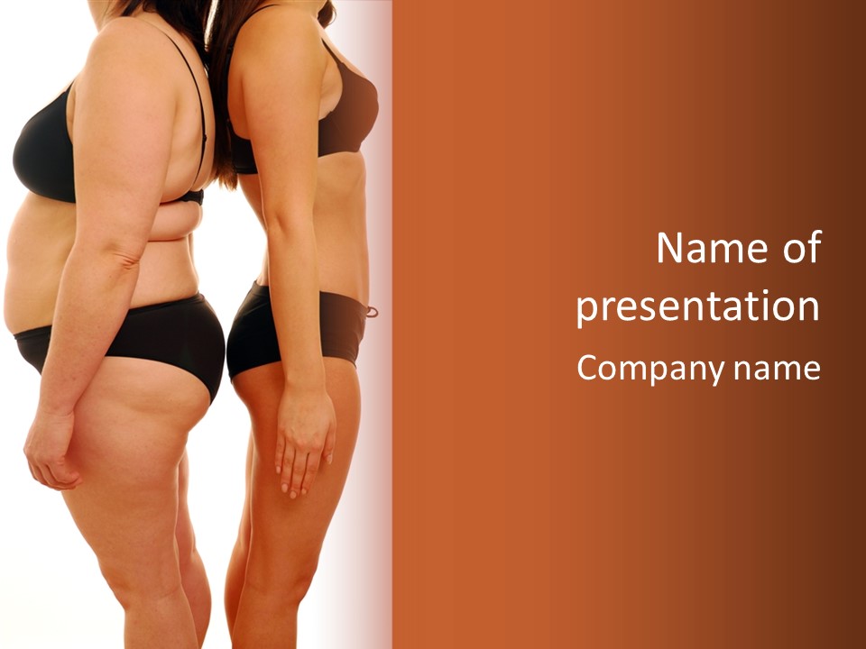 Underwear Different Skinny PowerPoint Template