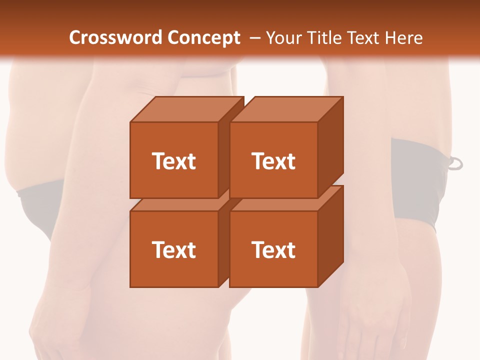 Underwear Different Skinny PowerPoint Template