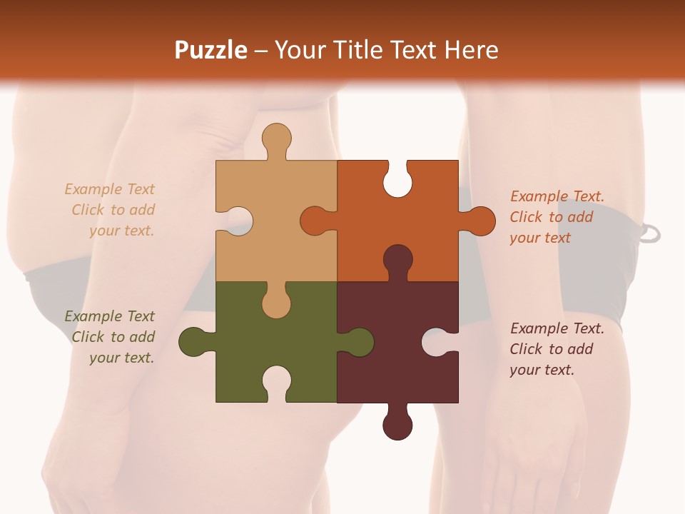 Underwear Different Skinny PowerPoint Template