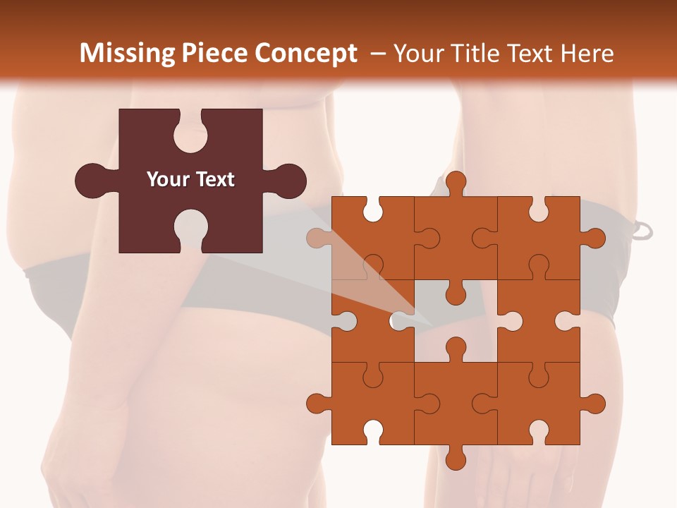 Underwear Different Skinny PowerPoint Template