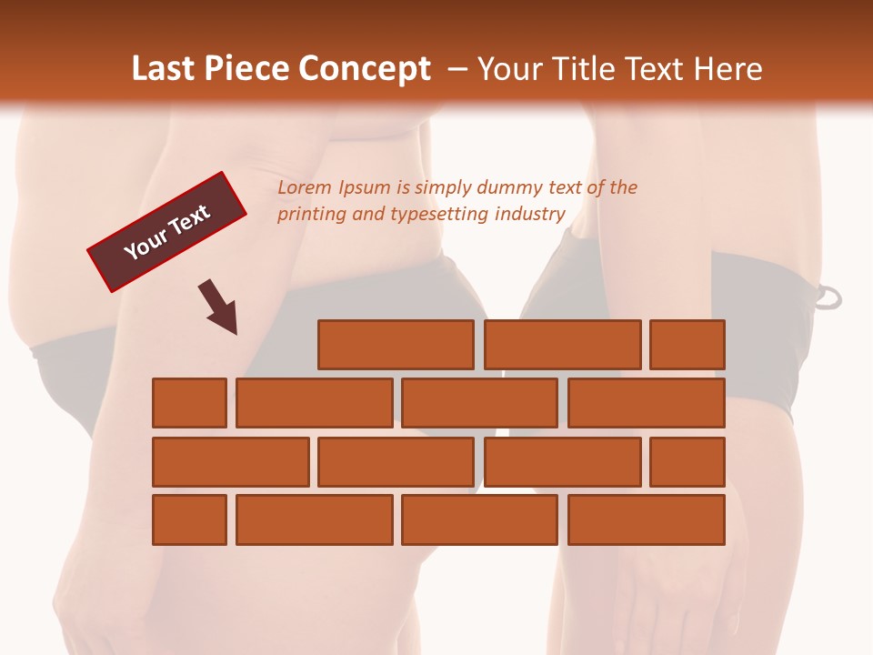 Underwear Different Skinny PowerPoint Template