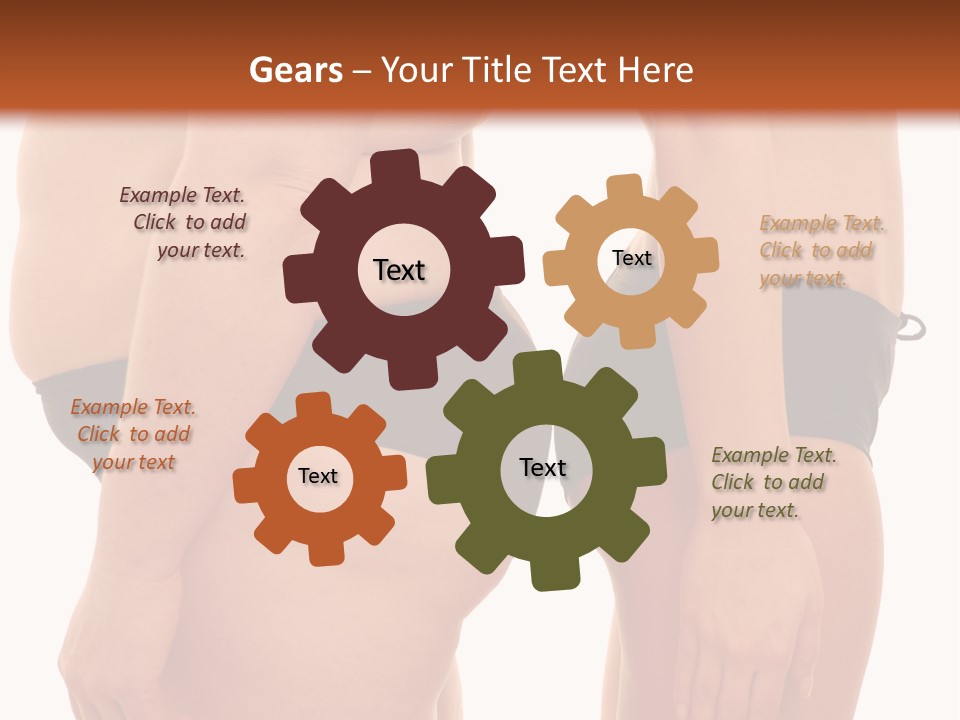 Underwear Different Skinny PowerPoint Template