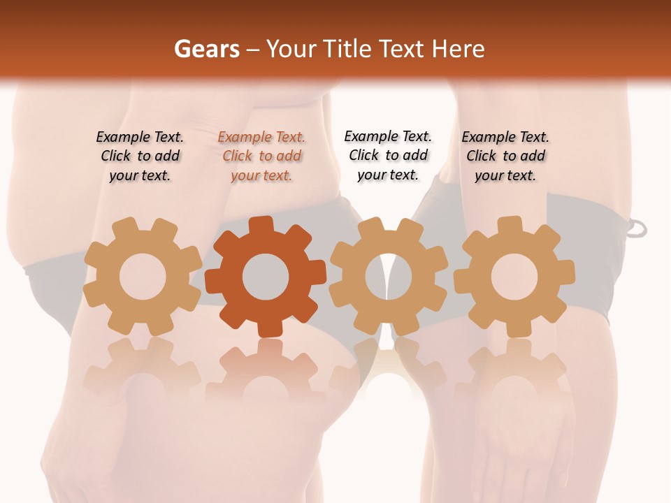 Underwear Different Skinny PowerPoint Template