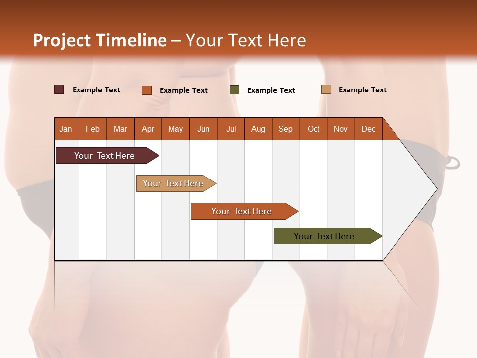 Underwear Different Skinny PowerPoint Template