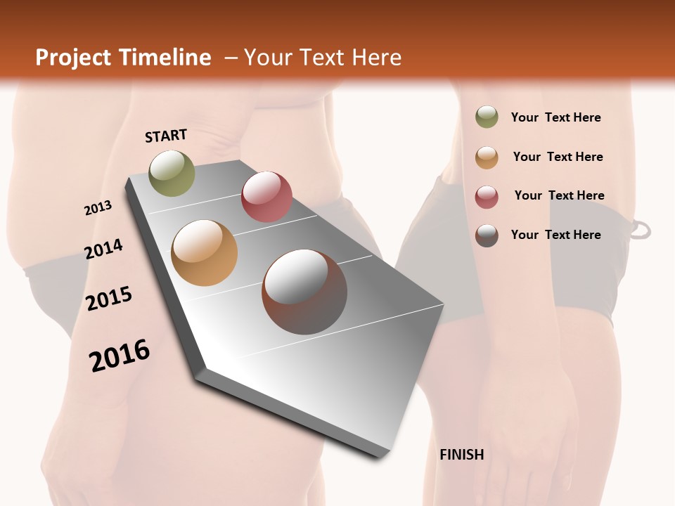 Underwear Different Skinny PowerPoint Template