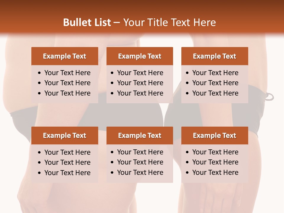 Underwear Different Skinny PowerPoint Template