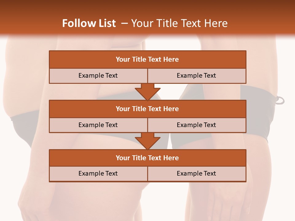 Underwear Different Skinny PowerPoint Template