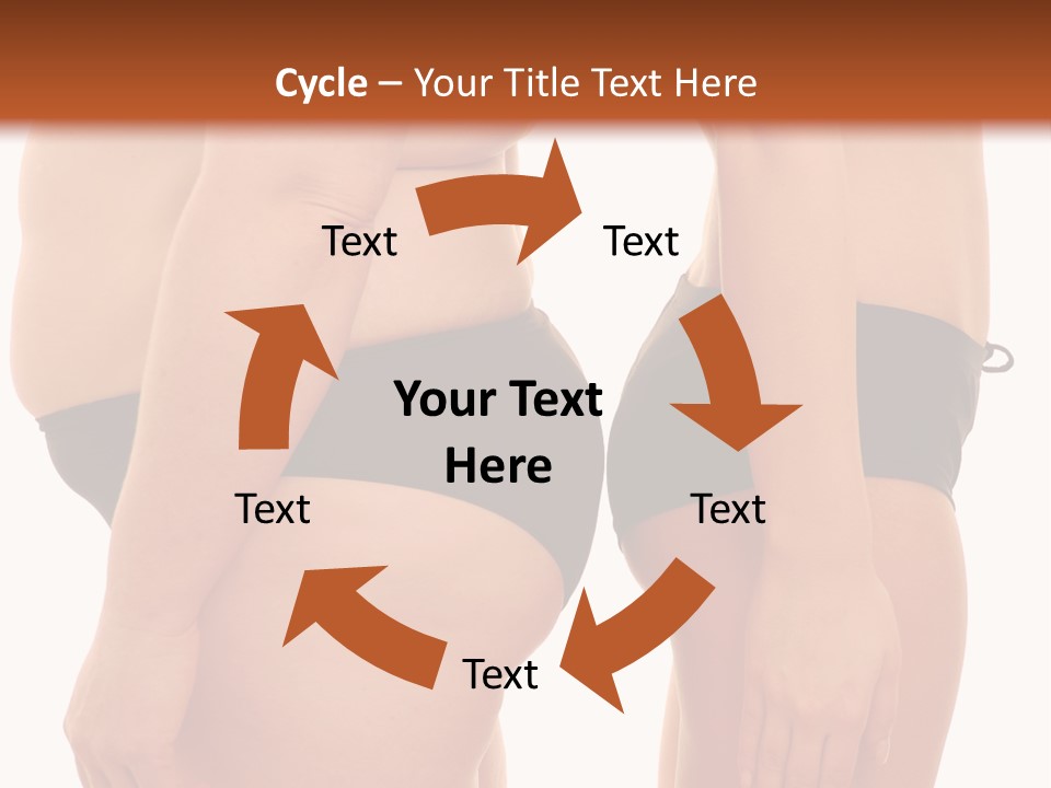 Underwear Different Skinny PowerPoint Template