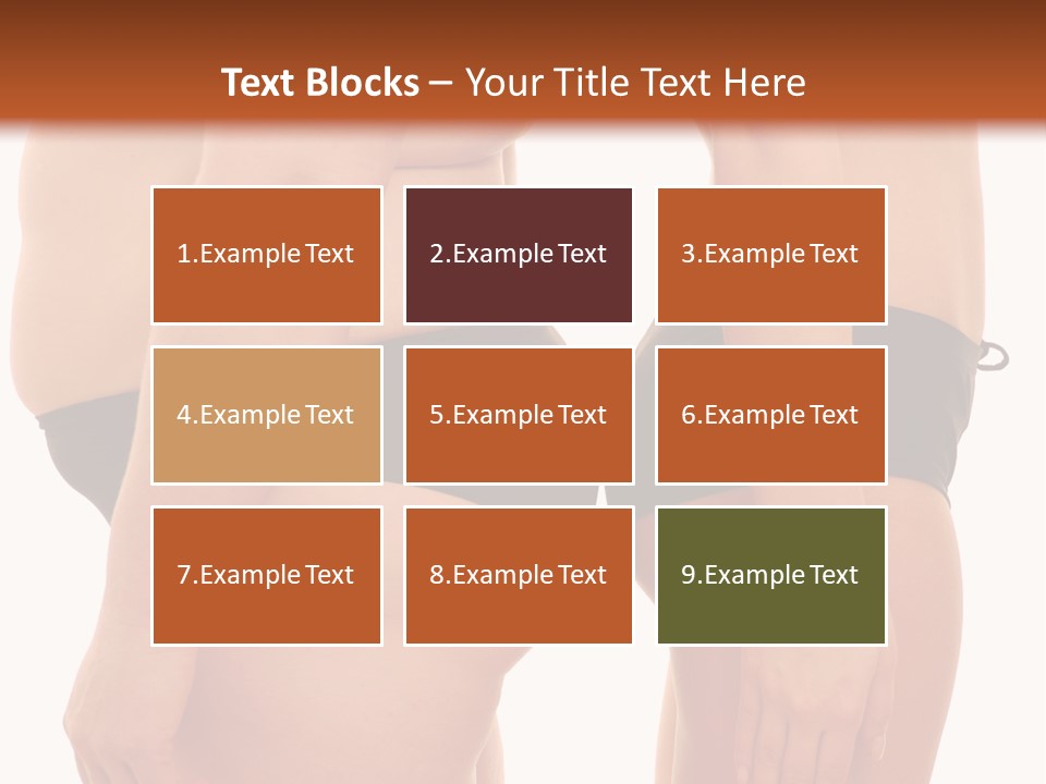 Underwear Different Skinny PowerPoint Template