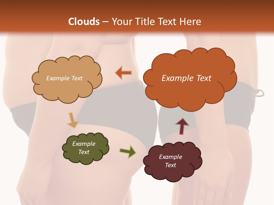 Underwear Different Skinny PowerPoint Template