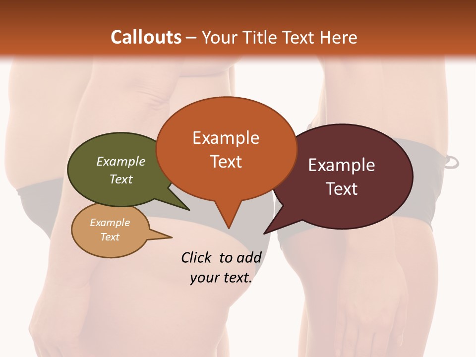 Underwear Different Skinny PowerPoint Template