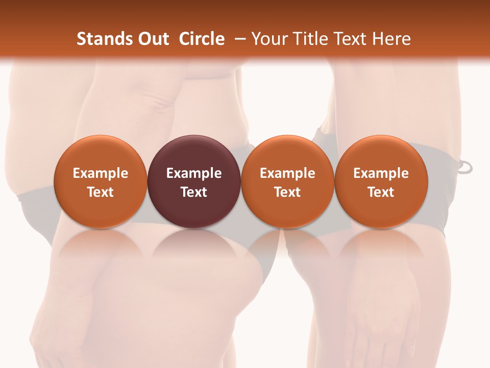 Underwear Different Skinny PowerPoint Template