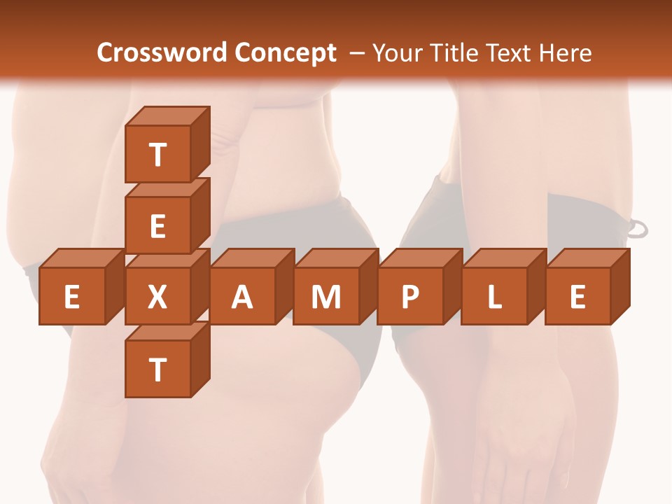 Underwear Different Skinny PowerPoint Template