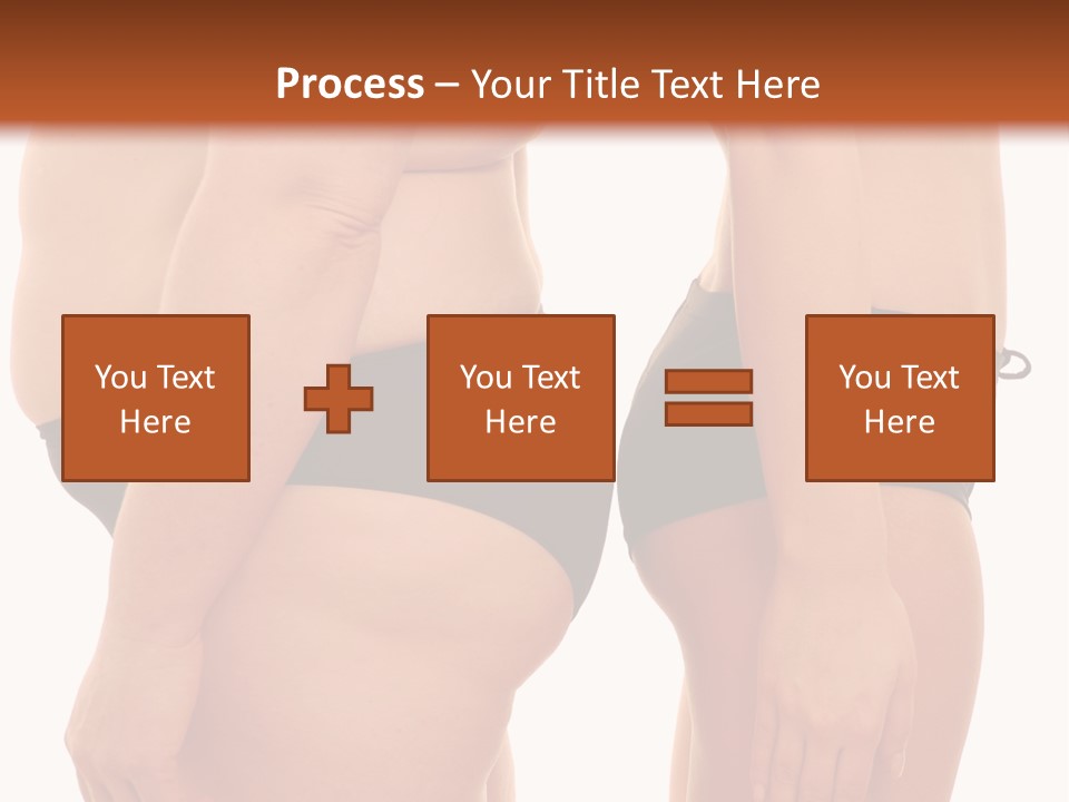 Underwear Different Skinny PowerPoint Template