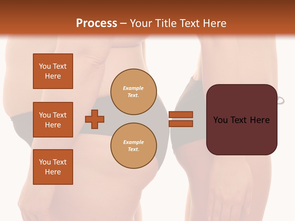 Underwear Different Skinny PowerPoint Template