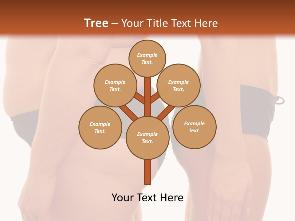 Underwear Different Skinny PowerPoint Template