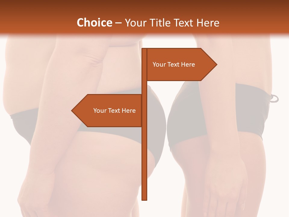 Underwear Different Skinny PowerPoint Template