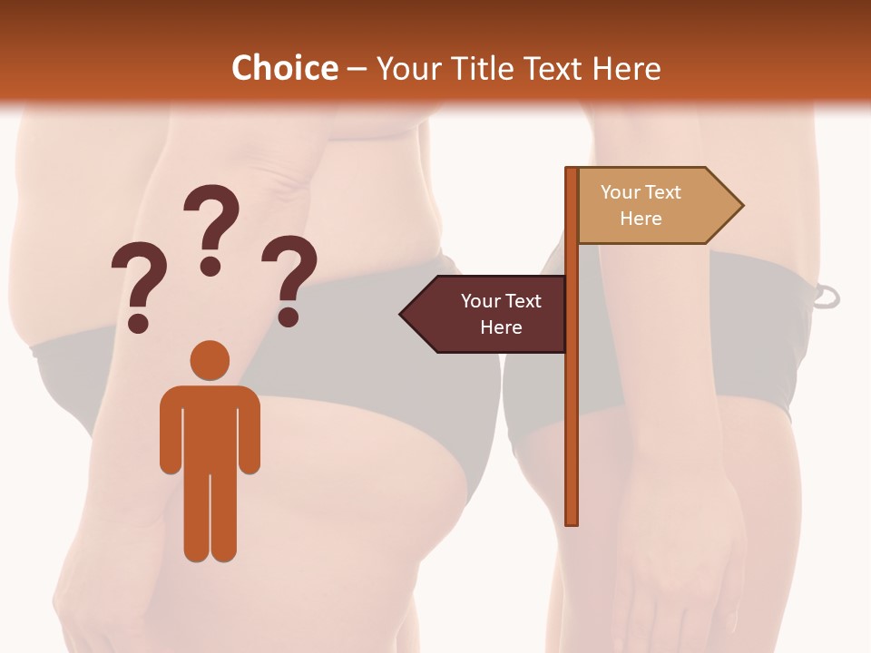 Underwear Different Skinny PowerPoint Template