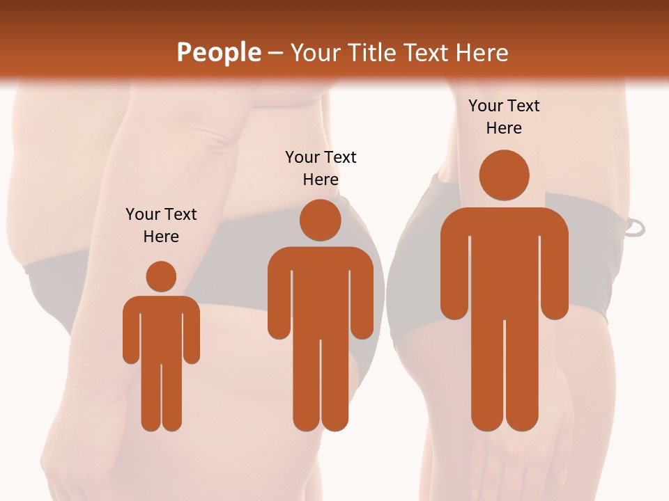 Underwear Different Skinny PowerPoint Template