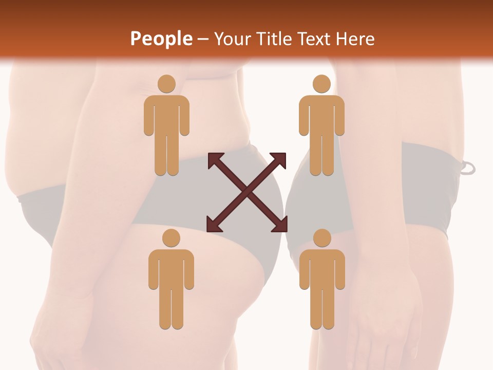 Underwear Different Skinny PowerPoint Template