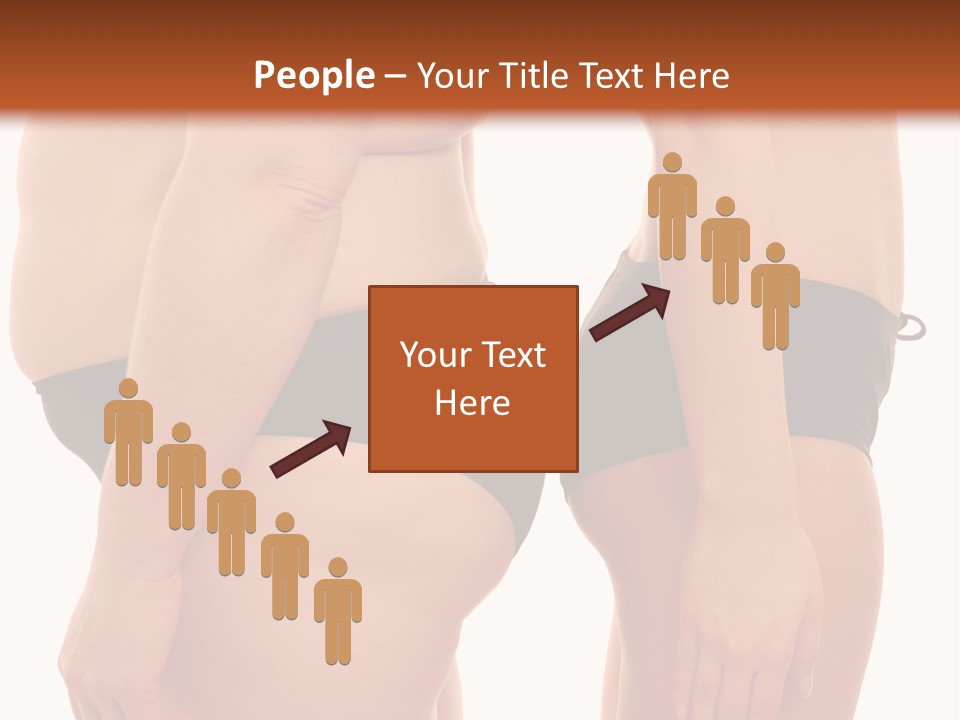 Underwear Different Skinny PowerPoint Template