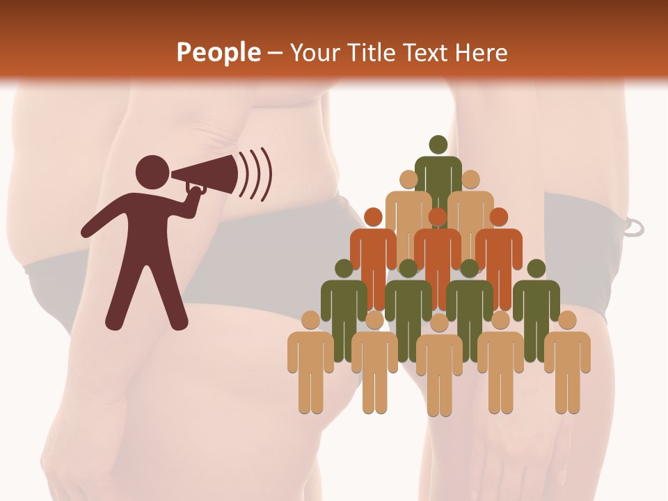 Underwear Different Skinny PowerPoint Template