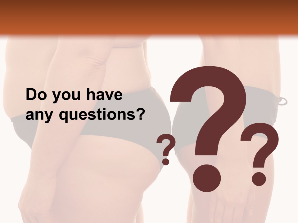 Underwear Different Skinny PowerPoint Template