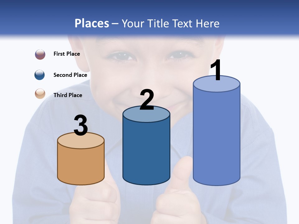 Face Hispanic White PowerPoint Template