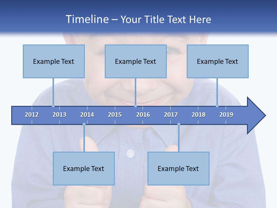 Face Hispanic White PowerPoint Template