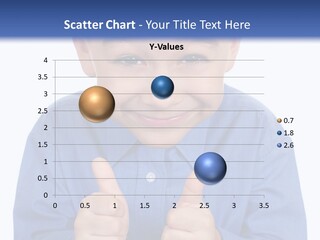 Face Hispanic White PowerPoint Template