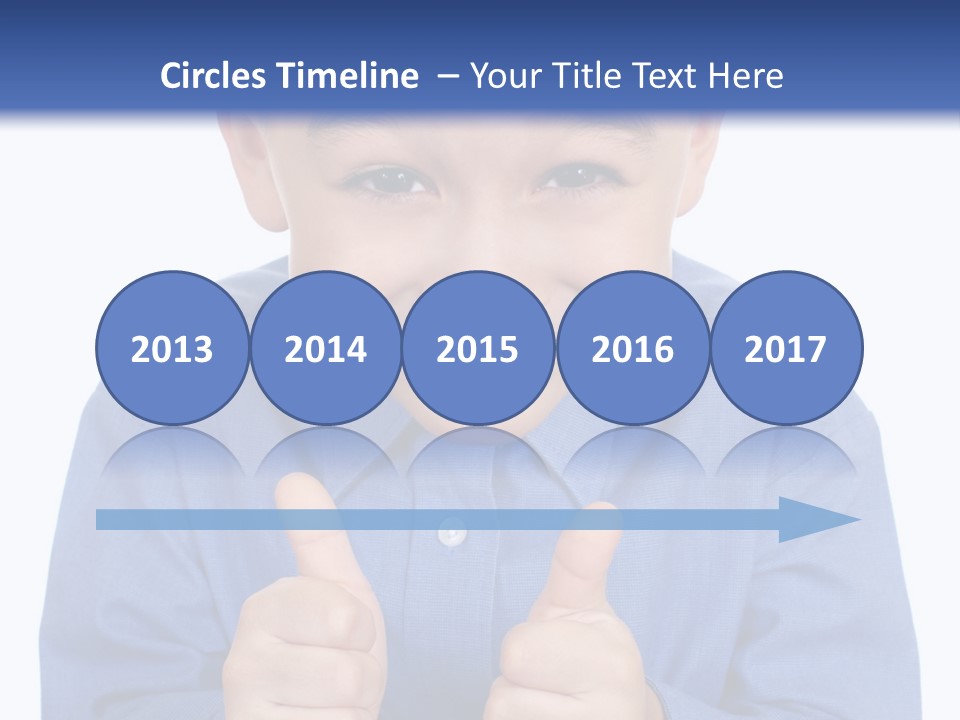 Face Hispanic White PowerPoint Template