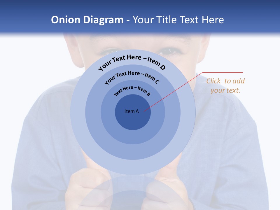 Face Hispanic White PowerPoint Template