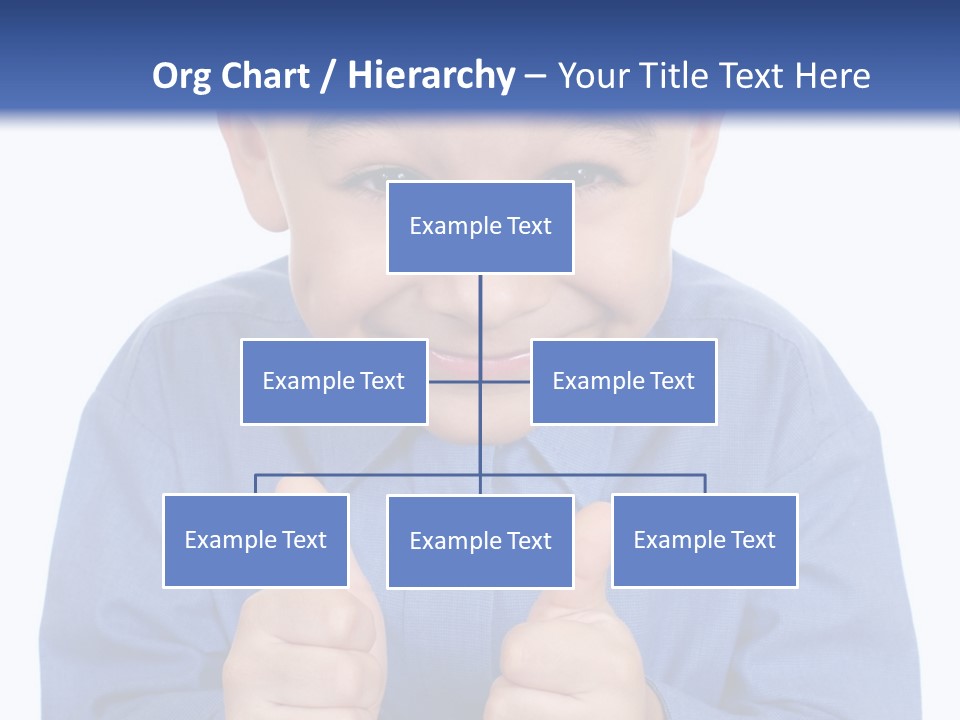 Face Hispanic White PowerPoint Template
