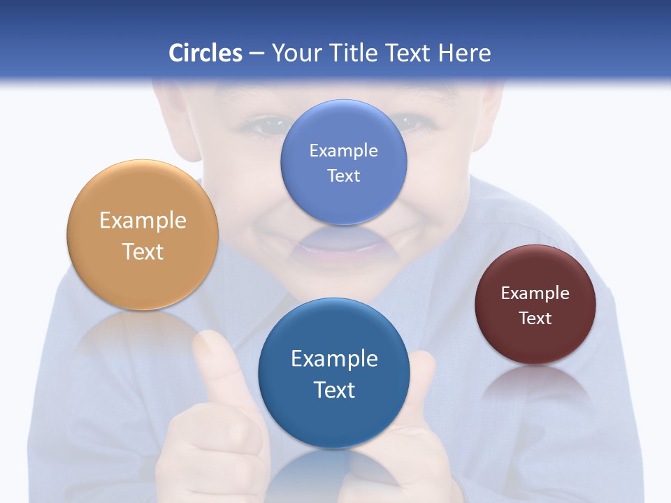 Face Hispanic White PowerPoint Template