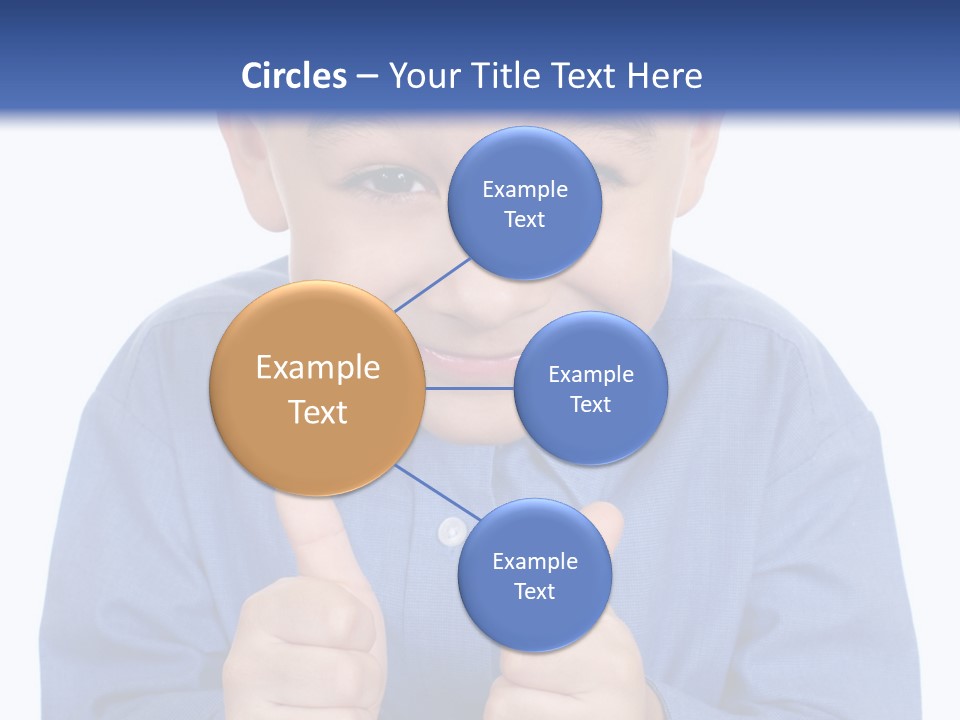 Face Hispanic White PowerPoint Template