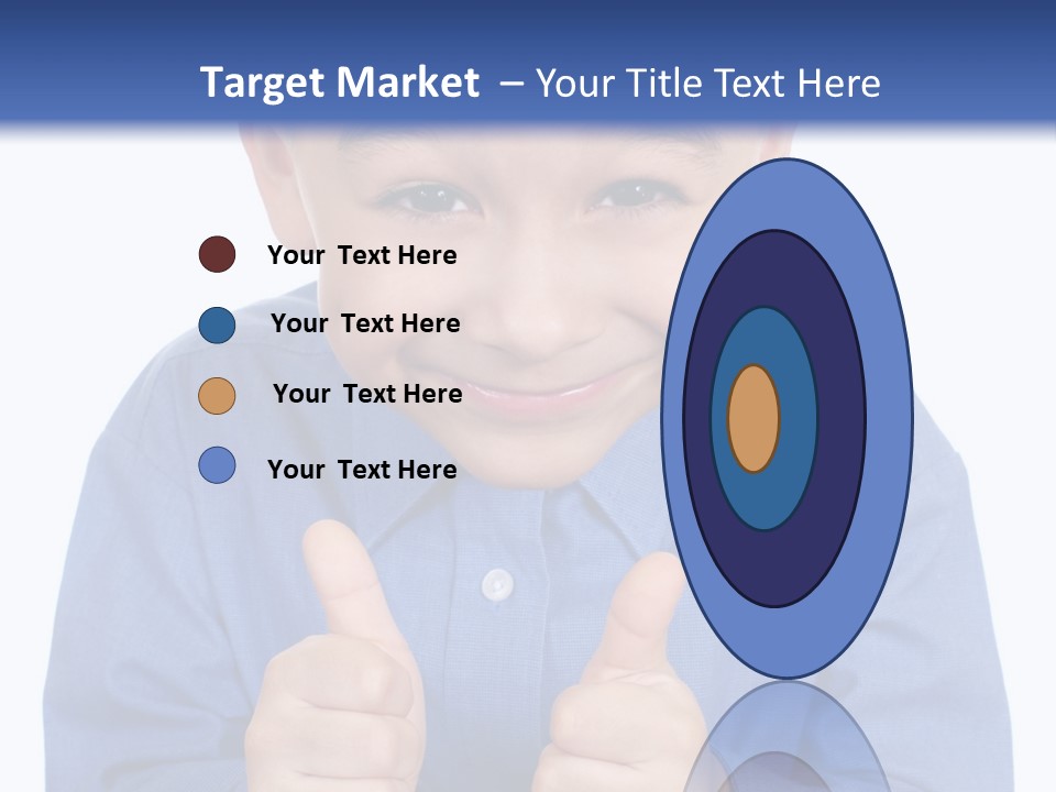 Face Hispanic White PowerPoint Template