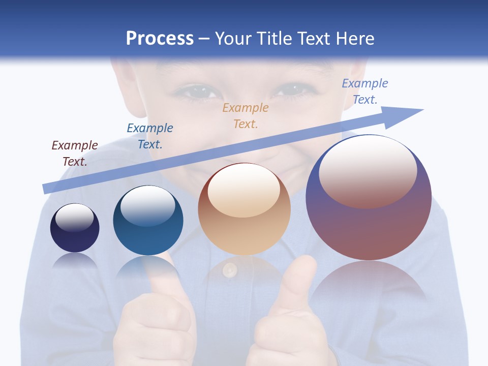 Face Hispanic White PowerPoint Template