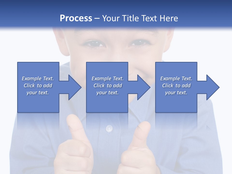 Face Hispanic White PowerPoint Template