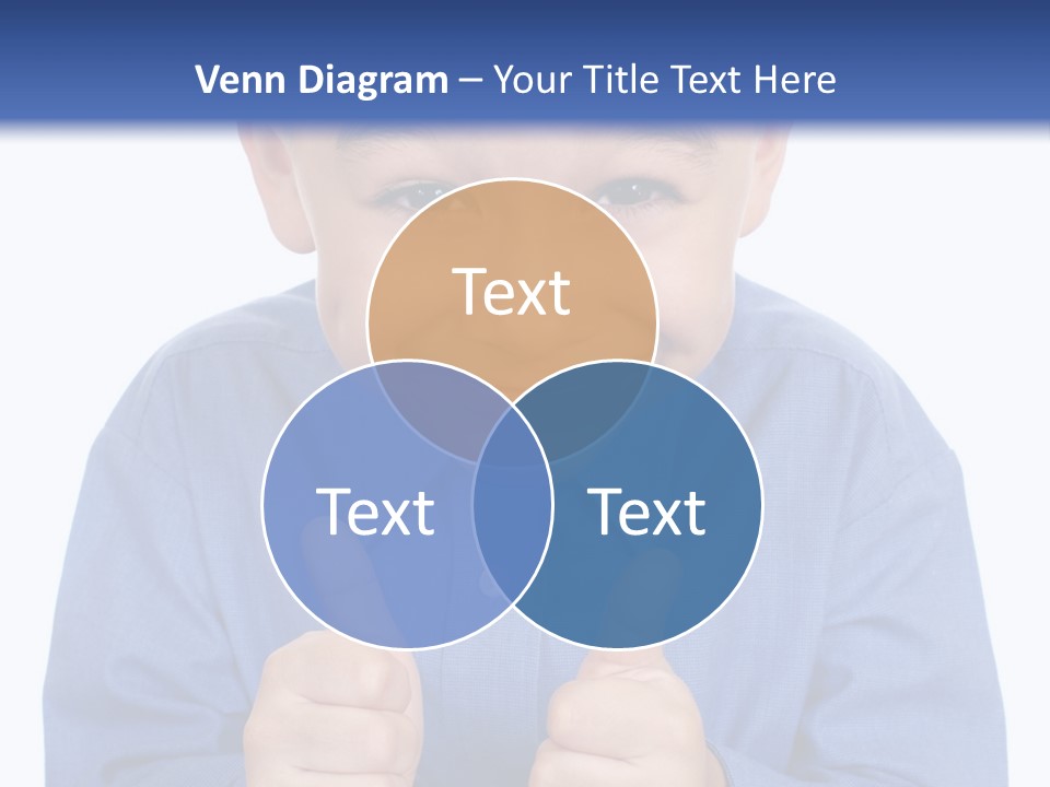 Face Hispanic White PowerPoint Template