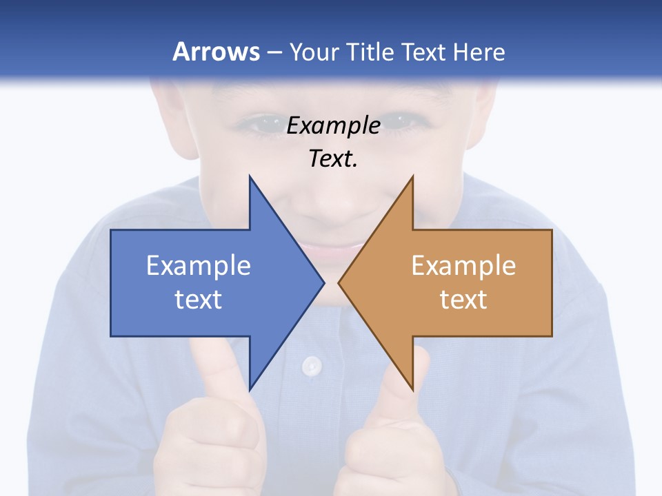 Face Hispanic White PowerPoint Template