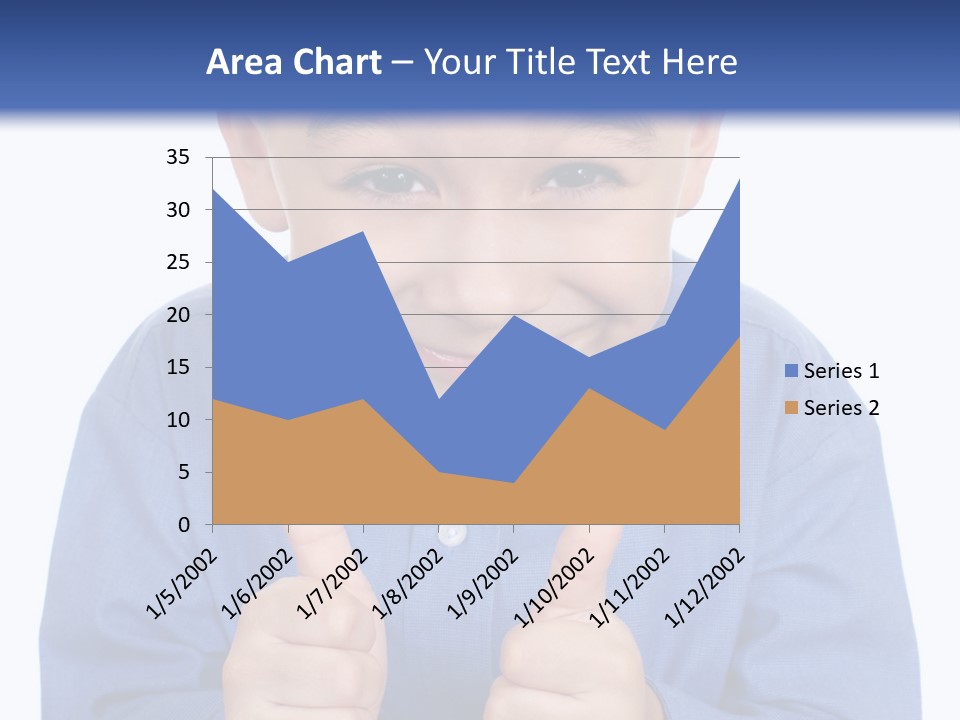 Face Hispanic White PowerPoint Template
