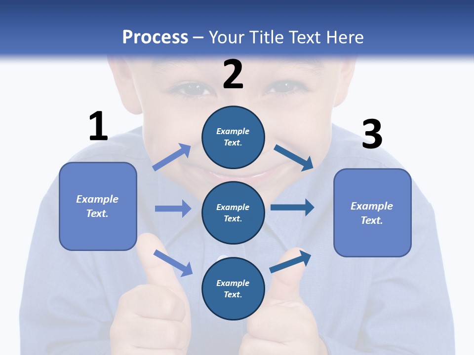 Face Hispanic White PowerPoint Template