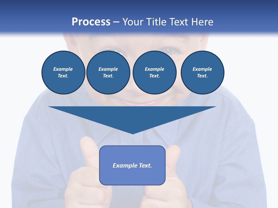 Face Hispanic White PowerPoint Template