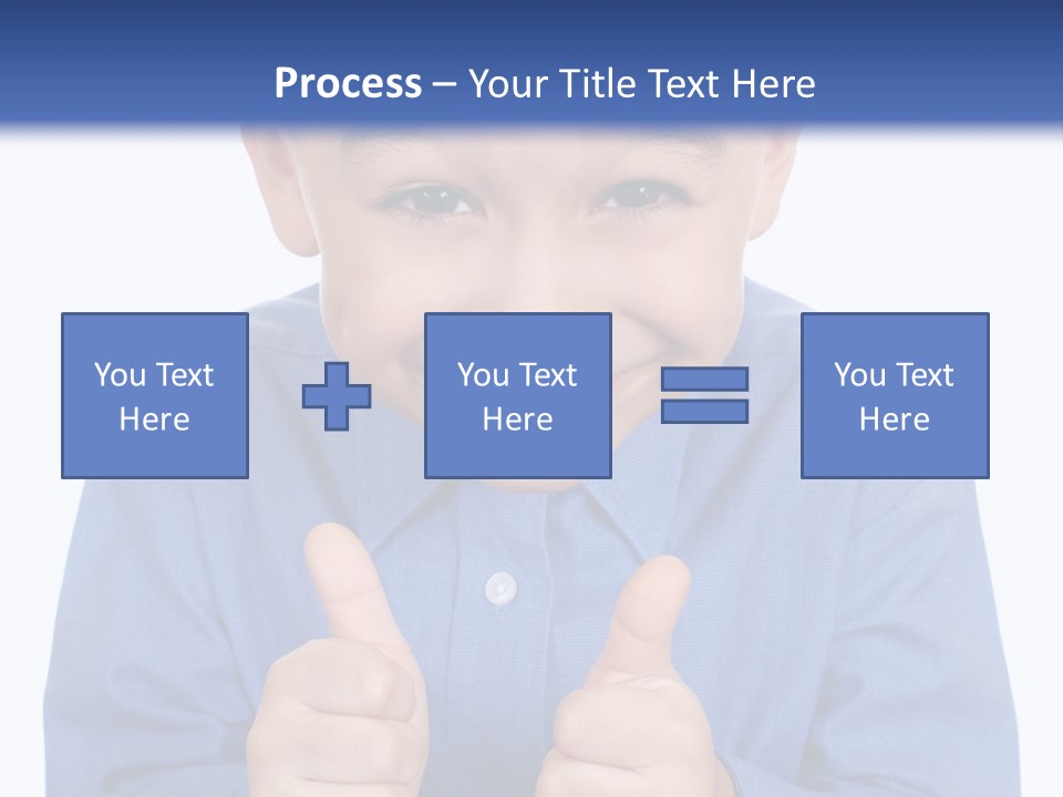 Face Hispanic White PowerPoint Template