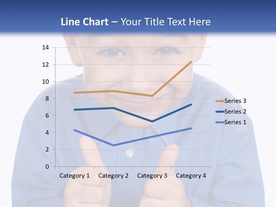 Face Hispanic White PowerPoint Template