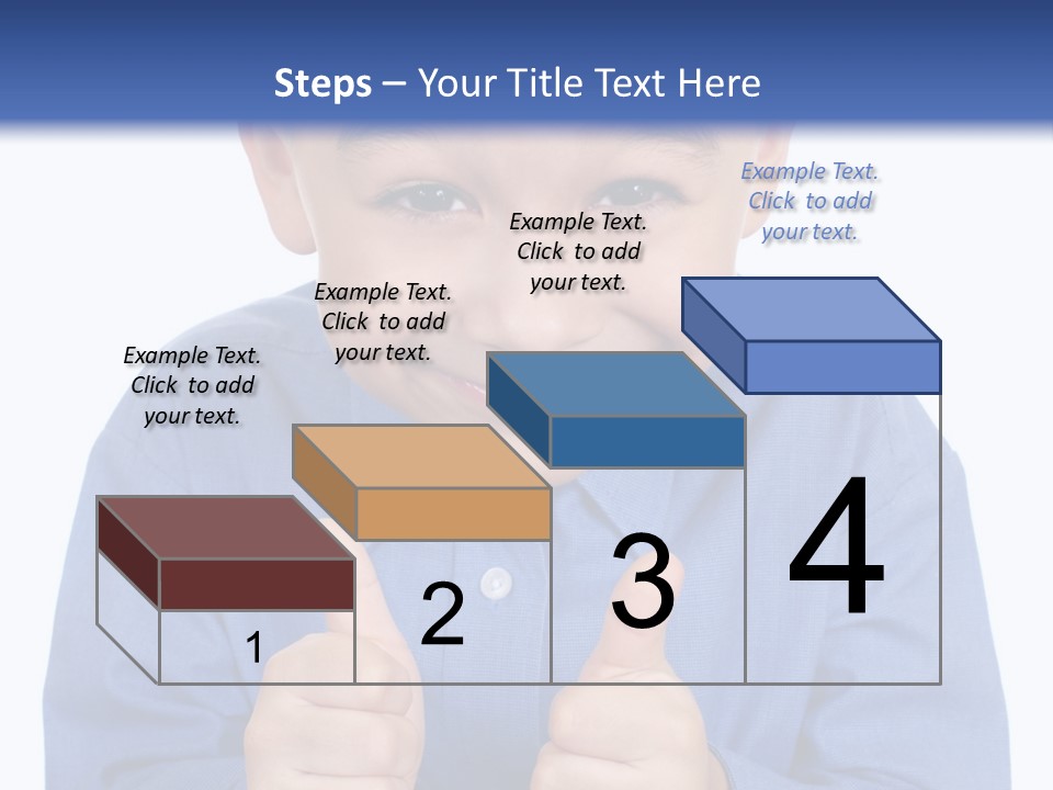 Face Hispanic White PowerPoint Template