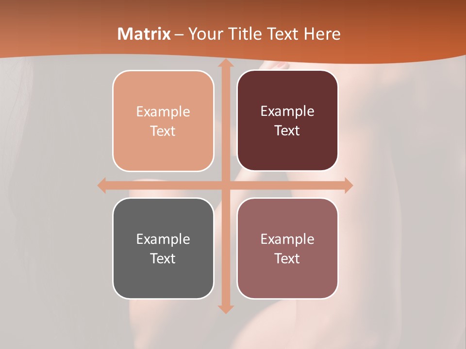 Long Sexy Fashion PowerPoint Template