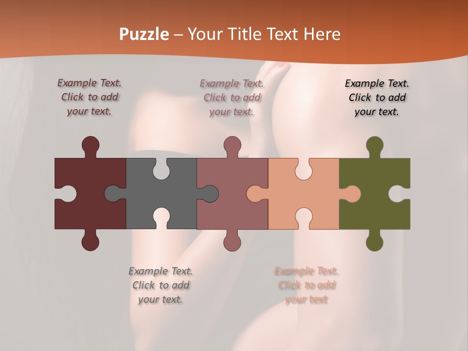 Long Sexy Fashion PowerPoint Template